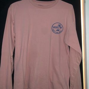 Mens long sleeve vans tee